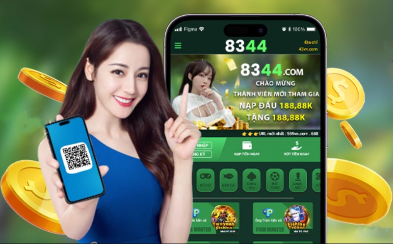 Hình ảnh quảng cáo của kim88 hiển thị nền tảng và các lợi ích